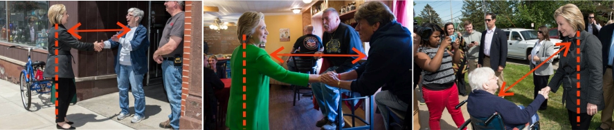 Los secretos del lenguaje corporal de Hillary Clinton