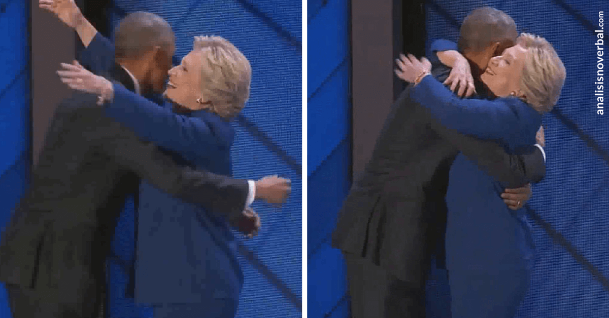 Simetría y sincronía entre Obama y Hillary Clinton