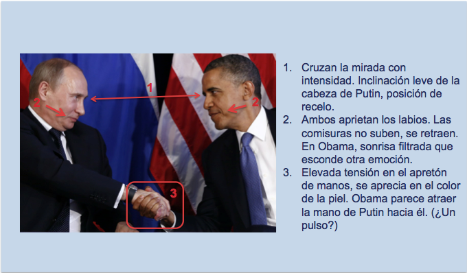 Apretón de manos en el segundo encuentro de Obama y Putin