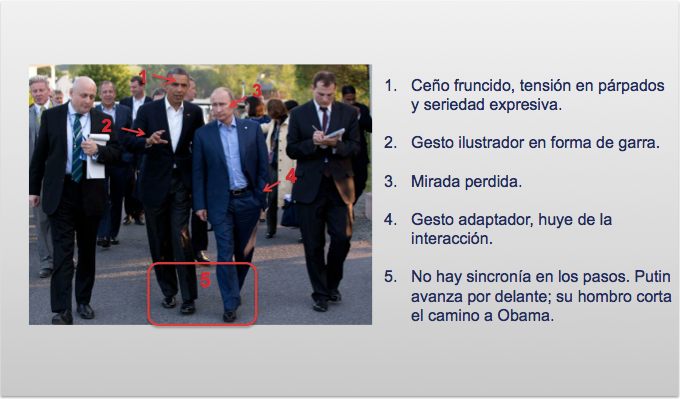 Putin y Obama caminando en su tercer encuentro