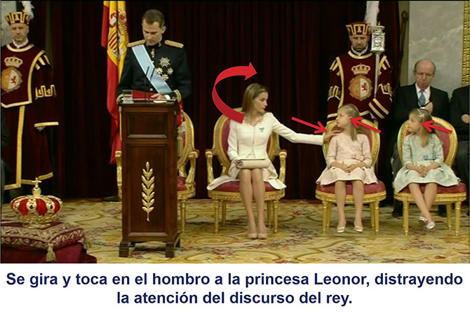 Un nuevo gesto adaptador realizado por la reina Letizia