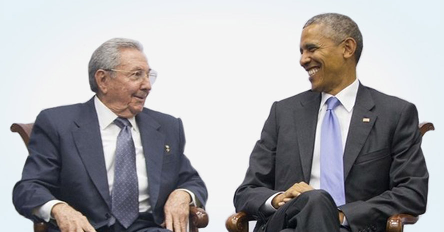 Castro y Obama, mucho más que un apretón de manos