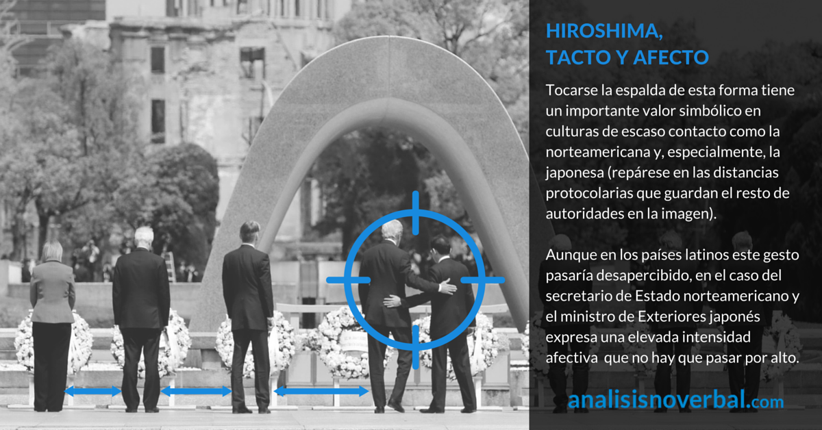 Hiroshima, tacto y afecto en la comunicación no verbal