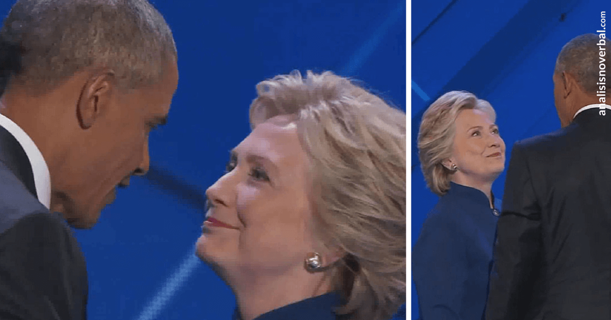 El poder del contacto visual de Hillary Clinton