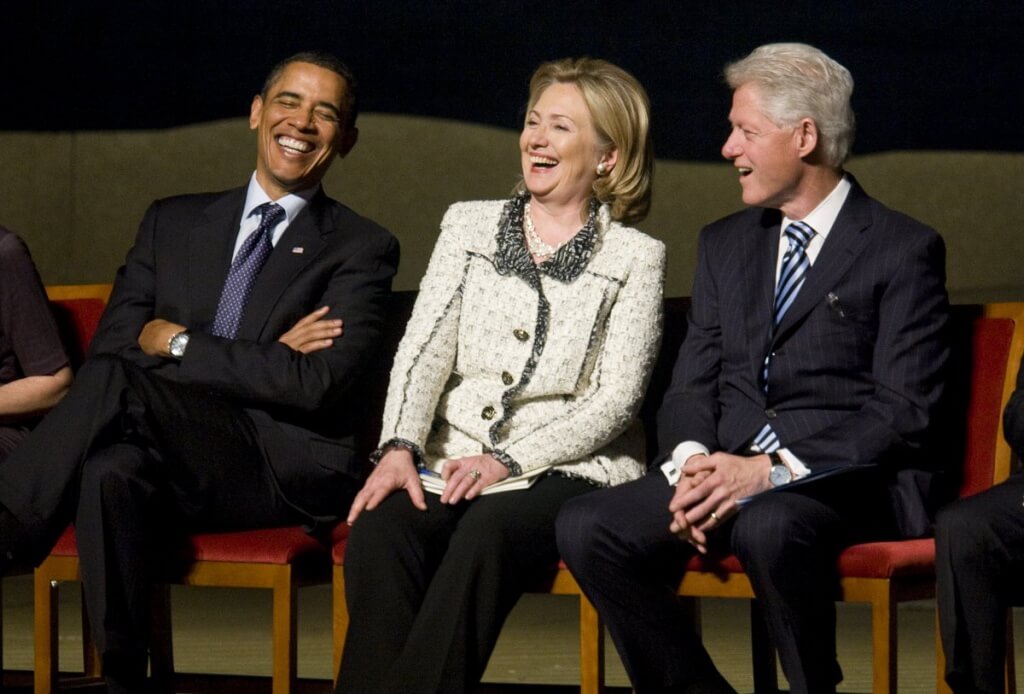 Rapport entre Hillary Clinton y Barak Obama