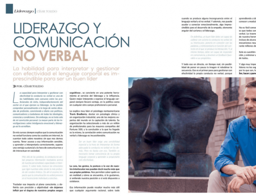 Liderazgo y comunicación no verbal