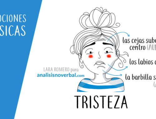 La expresión facial de tristeza en la comunicación no verbal